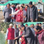 नैनीताल  : सांसद अजय भट्ट ने लोवर मॉलरोड में चल रहे ट्रीटमेंट कार्य का किया निरीक्षण