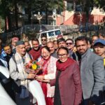 पूर्व मुख्यमंत्री भगत सिंह कोश्यारी एक दिवसीय दोरे पर पहुंचे नैनीताल  