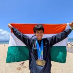 दक्षिण अफ्रीका में आयोजित मॉडर्न पेंटाथलॉन की विश्व चैम्पियनशिप प्रतियोगित में हल्द्वानी की भार्गवी रावत ने 3 कांस्य पदक जीते