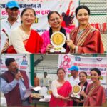 महिला दिवस पर बाल रोग विशेषज्ञ डॉ. ऋतु रखोलिया सम्मानित