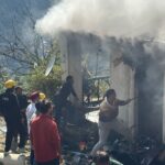 नैनीताल : बिर्टिश कालीन भवन ग्लेंनमोर कुटीर में अज्ञात कारणों के चलते लगी भीषण आग