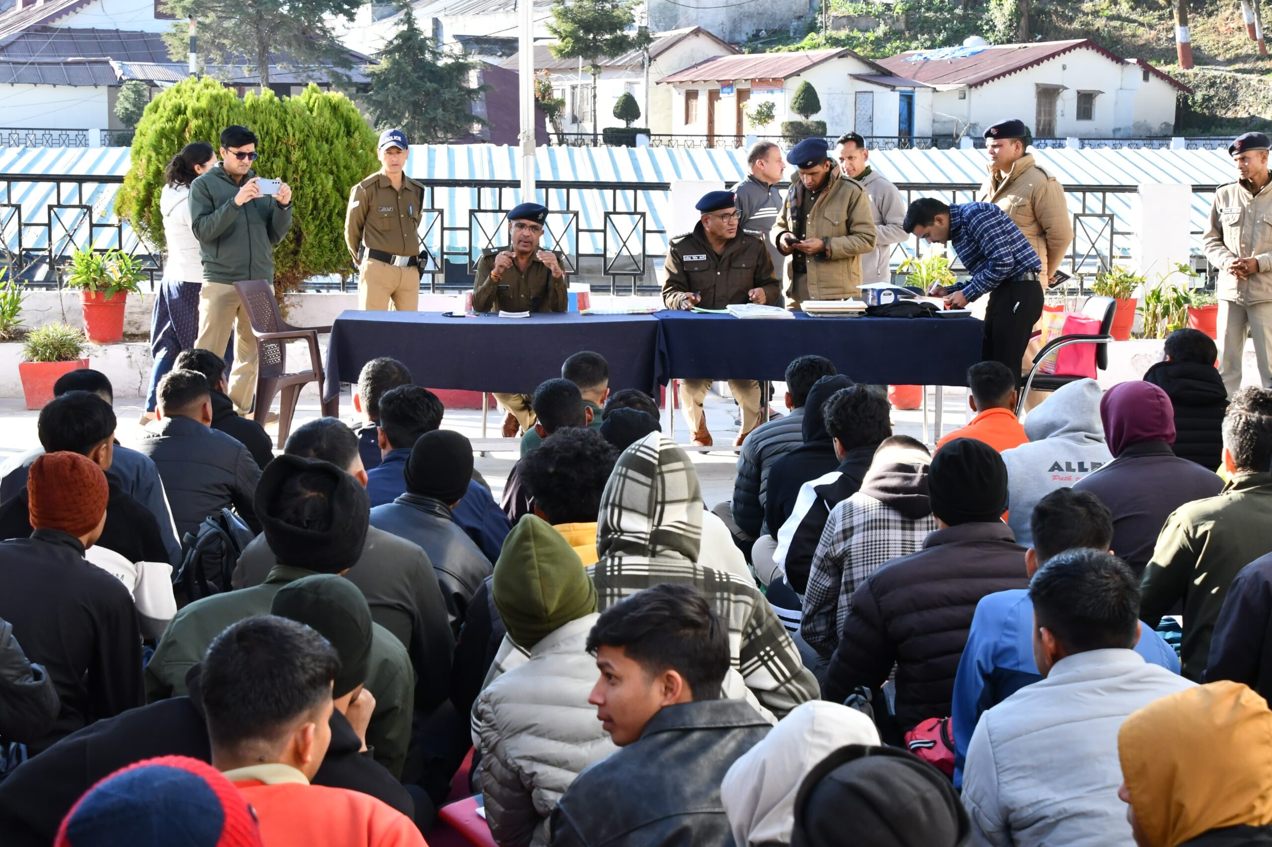 आरक्षी भर्ती 2026: नैनीताल में 141 चयनित अभ्यर्थियों का स्वास्थ्य परीक्षण शुरू