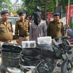 हल्द्वानी पुलिस के हत्थे चढ़ा अंतर्राज्यीय शातिर चोर, चोरी की बाइक-मोबाइल के साथ अवैध पिस्टल और कारतूस बरामद
