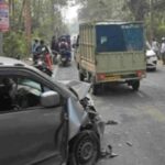 हल्द्वानी–रामनगर मार्ग पर दो कारों की जोरदार भिड़ंत, चालक गंभीर घायल