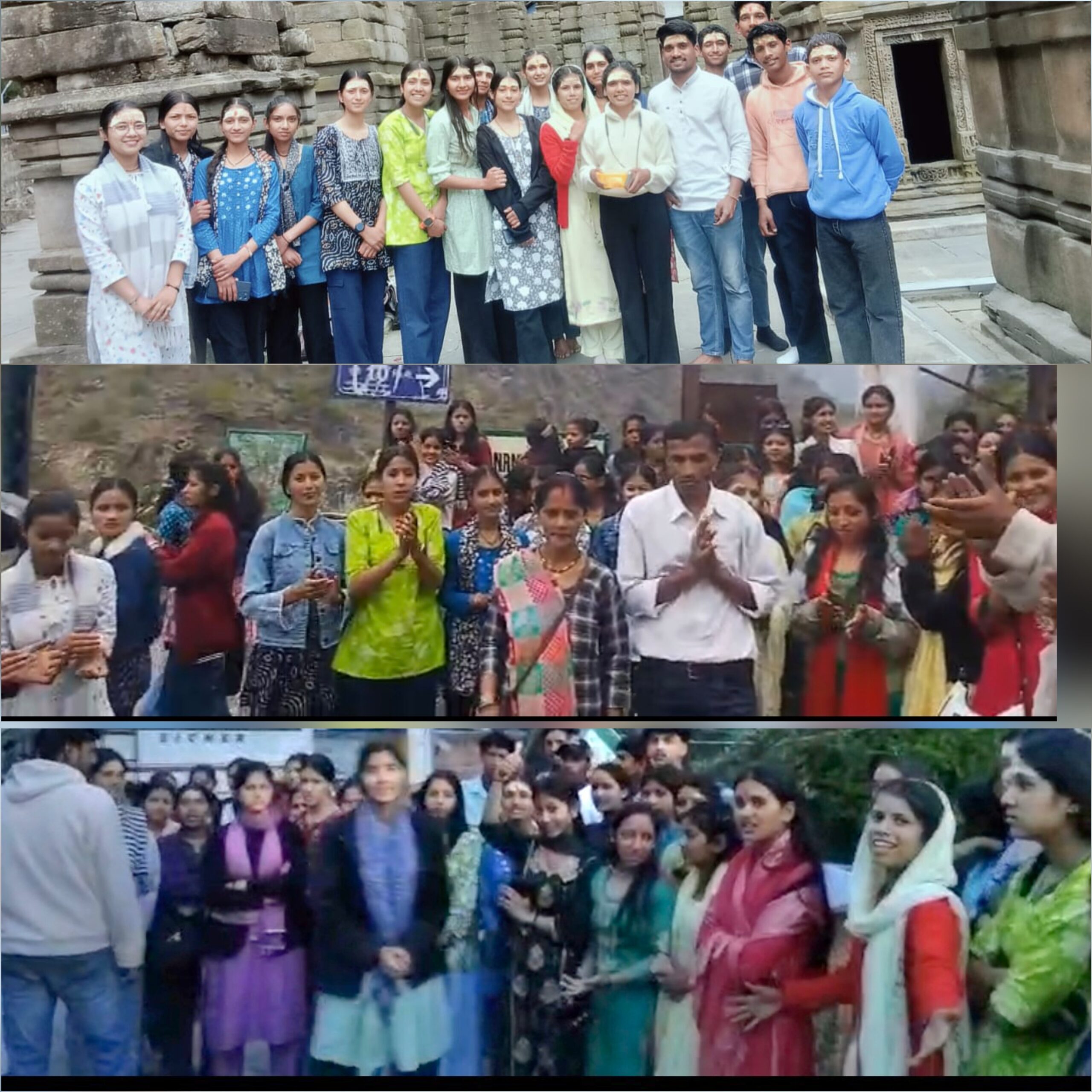 नैनीताल : खेमचंद महाविद्यालय के छात्रों को भाजपा नेता हेमचंद आर्य ने अपने सहयोग से कराए जागेश्वर धाम के दर्शन  