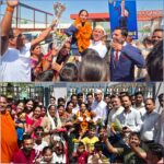 एशियन गेम्स जूडो में स्वर्ण जीतने वाली अंजली से मिले राज्य आंदोलनकारी हरीश पनेरू, दी शुभकामनाएं