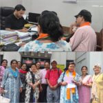 हल्द्वानी : जर्जर सड़क को लेकर पहाड़ी आर्मी का नगर निगम में प्रदर्शन, जल्द सुधार की मांग