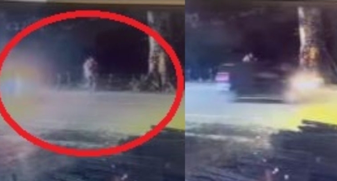 हल्द्वानी में तेज रफ्तार स्कॉर्पियो का कहर: सड़क किनारे चल रहे दो युवकों को मारी टक्कर, CCTV में कैद हादसा