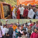 कैबिनेट मंत्री राम सिंह कैड़ा ने किया ईलाइजर-गरगड़ी-कालाआगर मोटर मार्ग के डामरीकरण कार्य का शिलान्यास