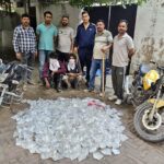 शराब तस्करी पर आबकारी विभाग का बड़ा शिकंजा, 3 तस्कर गिरफ्तार