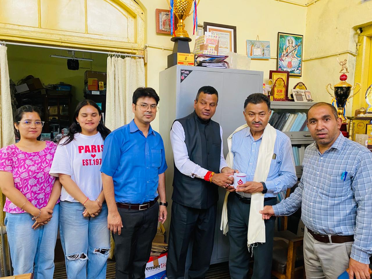 कुमाऊं विश्वविद्यालय एलुमनी एसोसिएशन के उपाध्यक्ष डॉ. शेर सिंह सामंत ने किया डीएसबी परिसर वनस्पति विज्ञान विभाग का भ्रमण