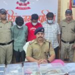 व्यापारी के घर करोड़ों की चोरी का खुलासा, गिरोह के सरगना सहित तीन गिरफ्तार