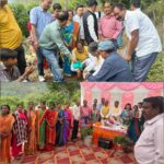 जनसमस्याओं के समाधान और क्षेत्रीय विकास पर हुई चर्चा, जनप्रतिनिधियों ने किया वृक्षारोपण