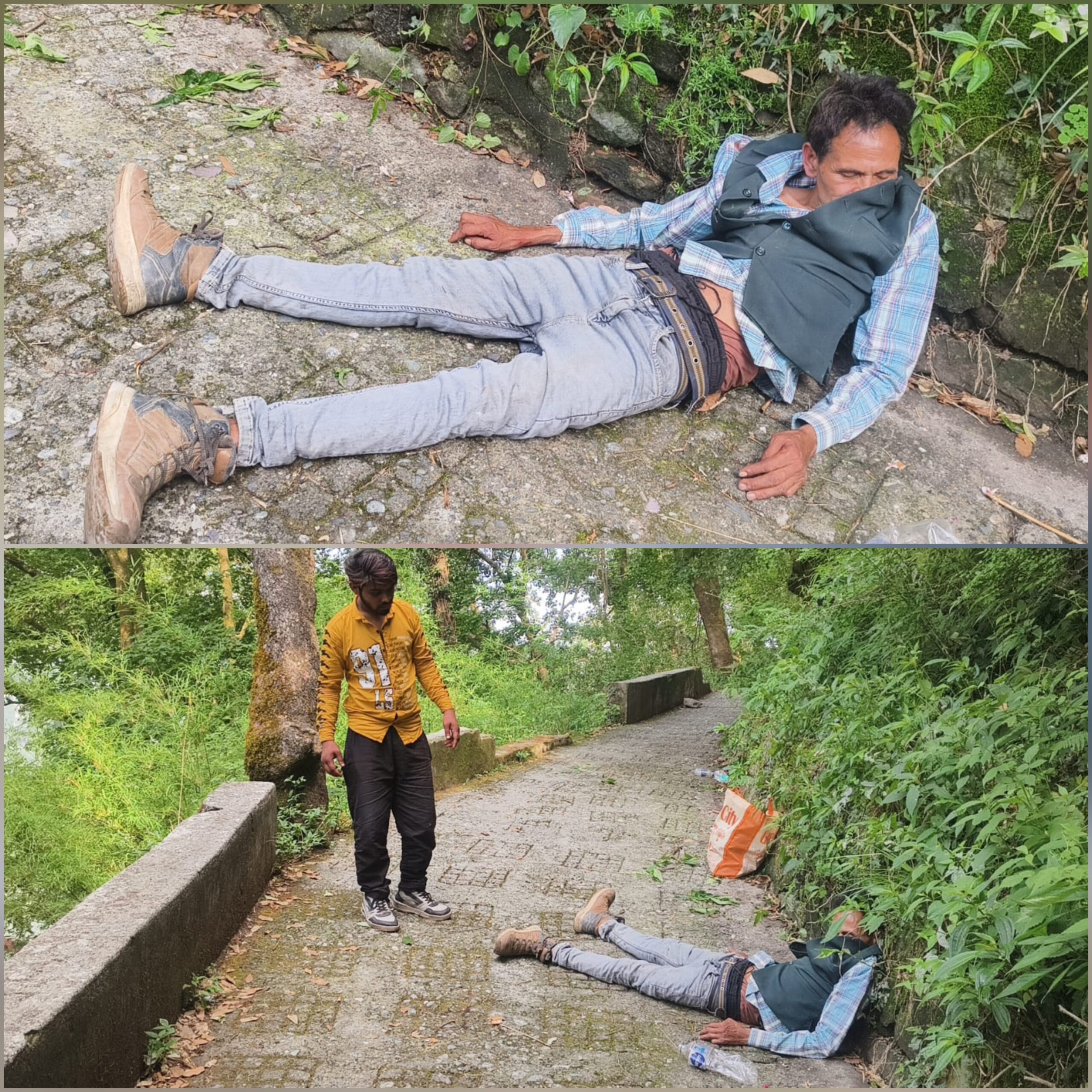 नैनीताल : ठंडी सड़क में खाई में गिरा मिला अधेड़, 108 सेवा के जवाब पर उठे सवाल; SDRF ने किया रेस्क्यू
