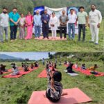 नैनीताल : खुर्पाताल में अंतर्राष्ट्रीय योग दिवस पर भव्य योग शिविर, ग्रामीणों और बच्चों ने लिया स्वस्थ जीवन का संकल्प