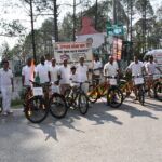 अंतर्राष्ट्रीय नशा निषेध दिवस पर एसएसबी की भव्य साइकिल रैली, रानीखेत में युवाओं को नशे के दुष्प्रभावों के प्रति किया जागरूक