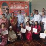 हल्द्वानी : भाजपा नेता मनोज पाठक की पहल पर आंगनबाड़ी, आशा कार्यकर्ताओं, शिक्षकों, पूर्व सैनिकों और समाजसेवियों को मिला सम्मान