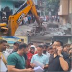 हल्द्वानी में प्रशासन का चला बुलडोजर, 70 नोटिसों के बाद 15–20 अतिक्रमण ध्वस्त