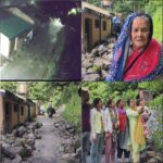 नैनीताल में पहाड़ी से गिरे विशाल बोल्डर, रिहायशी क्षेत्र में मची दहशत; सुरक्षा दीवार टूटी, बड़ा हादसा टला