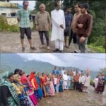भूस्खलन से जूझ रहे थापला-जलालगांव पहुंचे भाजपा नेता हेम आर्य, ग्रामीणों को जल्द सड़क निर्माण और राहत का दिया भरोसा
