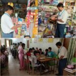 रक्षाबंधन से पहले खाद्य विभाग की सख्ती, बाजार में छापेमारी; 5 खाद्य नमूने जांच को भेजे