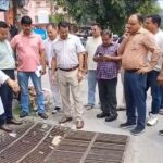 कालाढूंगी रोड पर जलभराव से निपटने को प्रशासन एक्शन में, सिटी मजिस्ट्रेट ने किया निरीक्षण, जल्द समाधान के दिए निर्देश