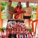 रुहेलखंड विश्वविद्यालय के 24वें दीक्षांत समारोह में आरती जोशी को मिली पीएचडी की उपाधि, राज्यपाल आनंदीबेन पटेल ने किया सम्मानित