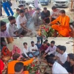 कांग्रेस की शंखनाद सभा के बाद रामलीला मैदान में हुआ शुद्धि हवन, वैदिक मंत्रोच्चार से धार्मिक पवित्रता की पुनर्स्थापना का प्रयास