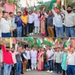 धारी के भटेलिया मे निकाली भव्य तिरंगा रैली राष्ट्र प्रेम मे रंगा धारी, कैबिनेट मंत्री राम सिंह कैड़ा ने की शिरकत