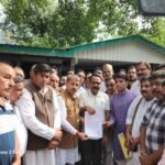 कांग्रेस नेताओं के कथित अभद्र व्यवहार के विरोध में भाजपा ने राज्यपाल को भेजा ज्ञापन, सख्त कार्रवाई की मांग