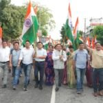 स्वतंत्रता दिवस की पूर्व संध्या पर हल्द्वानी में निकली भव्य तिरंगा यात्रा, महापौर गजराज सिंह बिष्ट ने किया नेतृत्व  हल्द्वा