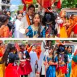 पिथौरागढ़ में सातों-आठों पर्व की धूम, स्कूली छात्रों ने निकाली भव्य झांकी