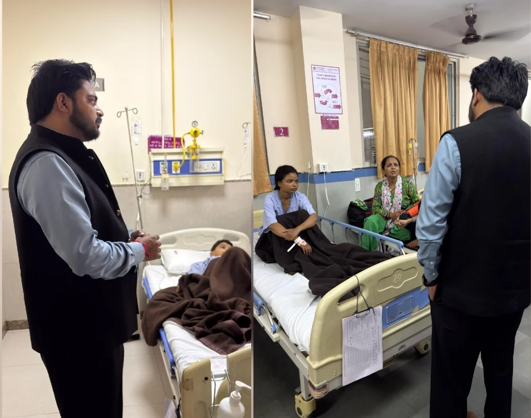 नैनीताल : ज्यूलिकोट में दूषित पानी से प्रभावित परिवारों के बीच पहुंचे शीलू कुमार, अस्पताल में जाना हालचाल